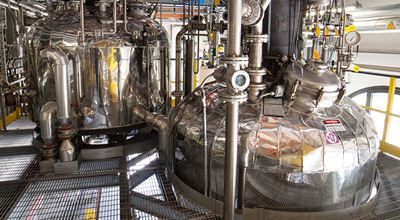 Reactor in factory