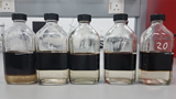 Fluid separation test.