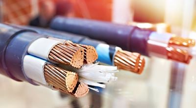 Colorful high voltage cables