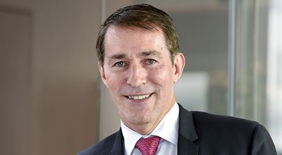 Portrait of Michael Zawadzki, member of Nouryon’s Board of Directors, in a formal business environment.