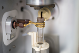 Another view of atomic spectrometry equipment—used for precise elemental composition testing.