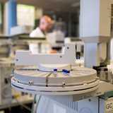 Lab image from Deventer site showing chromatography setup—used in separation science.