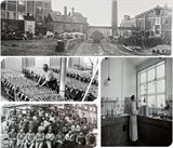 Historic photography from site Bohus 1920's and 1930's representing our 100 years of experience and passion for innovation