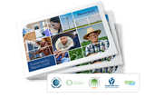 Sustainability Report 2024 with partnership logos