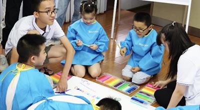 Global Month of Service promotional image—showcasing Nouryon employees participating in community service initiatives.