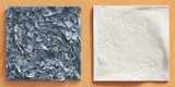 Shredded denim and Circulose pulp 
